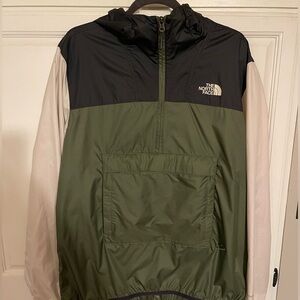 The North Face multi-color hooded pullover